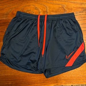 Nike Womens dri fit academy soccer short size large